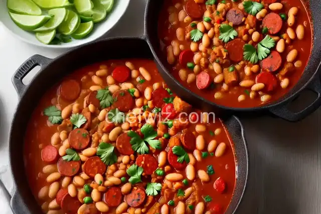 Chorizo and White Bean Stew