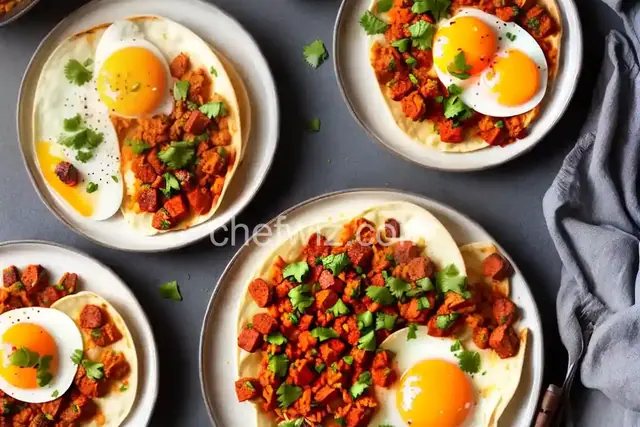 Chorizo con Huevos (Spicy Mexican Sausage with Eggs)