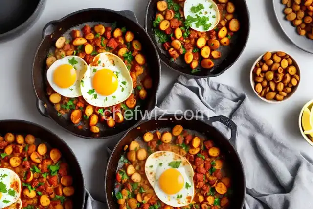 Chorizo con Papas y Huevos