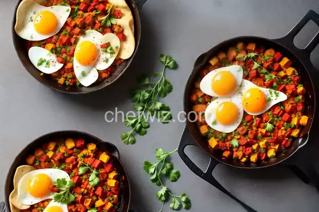 Chorizo with eggs