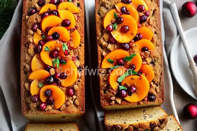 Christmas Cranberry-Persimmon Loaf