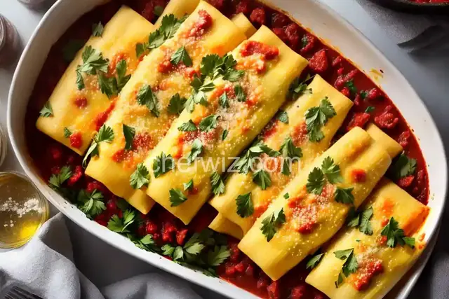Christmas Eve Manicotti
