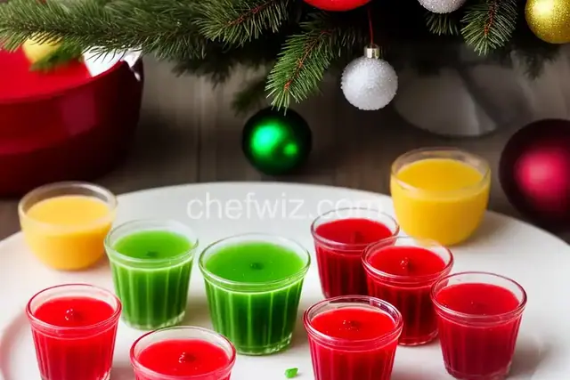 Christmas Jell-O Shots