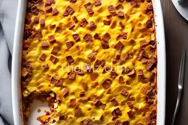 Christmas Morning Breakfast Casserole