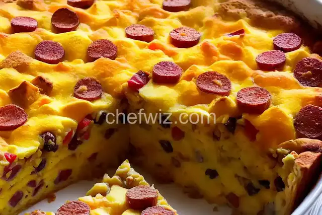 Christmas Morning Wife Saver (Breakfast Casserole)