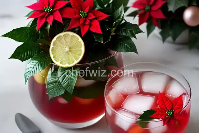 Christmas Poinsettia Punch