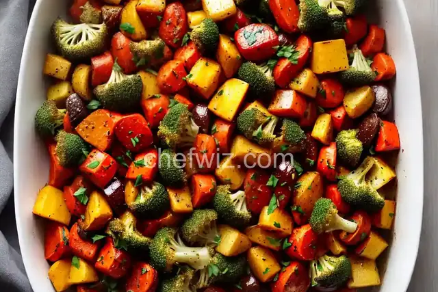Christmas Roasted Vegetables