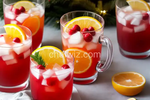 Christmas Sherbet Punch