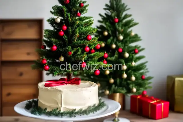 Christmas Tree Cake