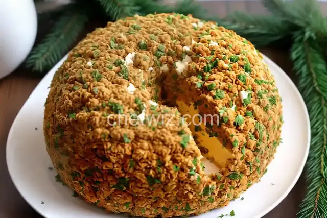 Christmas Tree Cheese Ball