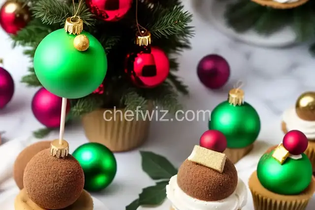 Christmas Tree Cheesecake Pops
