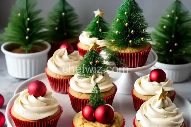 Christmas Tree Cupcakes