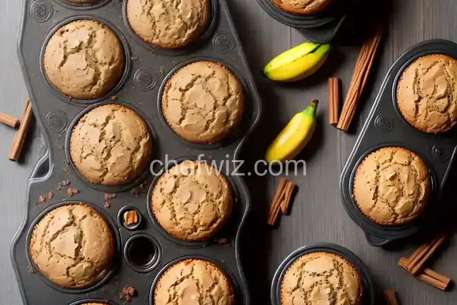 Chunky Banana Bran Muffins