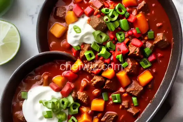 Chunky Beef Chili