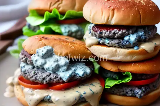 Chunky Blue Cheese Burger Sauce Recipe
