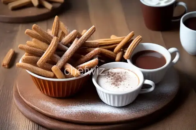 Churros and Hot Chocolate