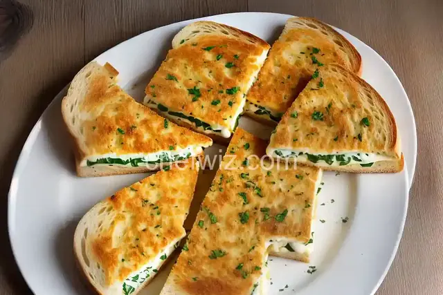 Ciabatta Garlic Cheese Melt