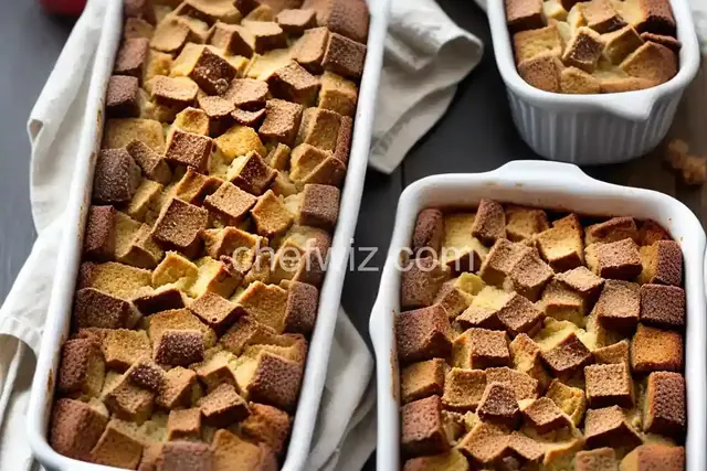 Cider Donut Bread Pudding