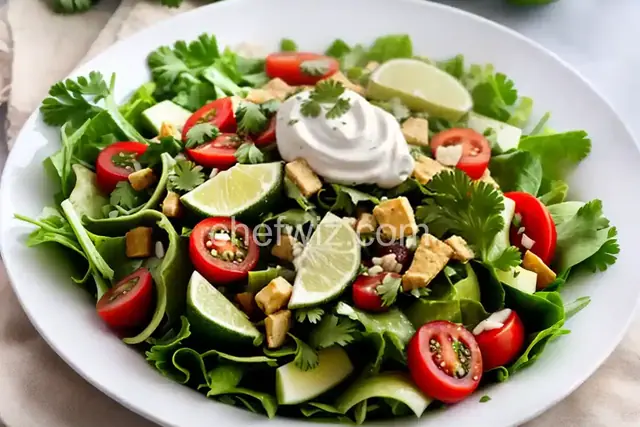 Cilantro Lime Salad Dressing