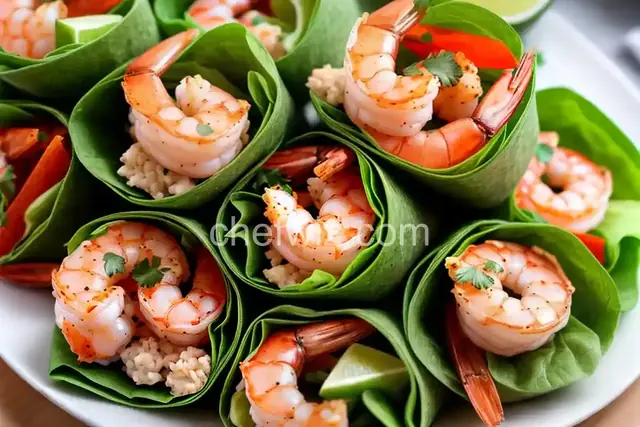 Cilantro-Lime Shrimp Wraps