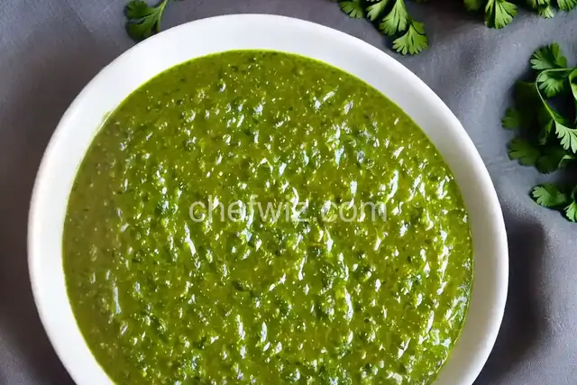 Cilantro-Parsley Chutney