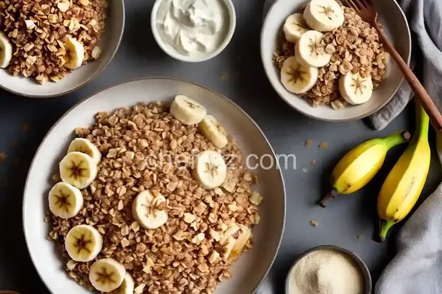 Cinnamon Apple and Banana Granolameal