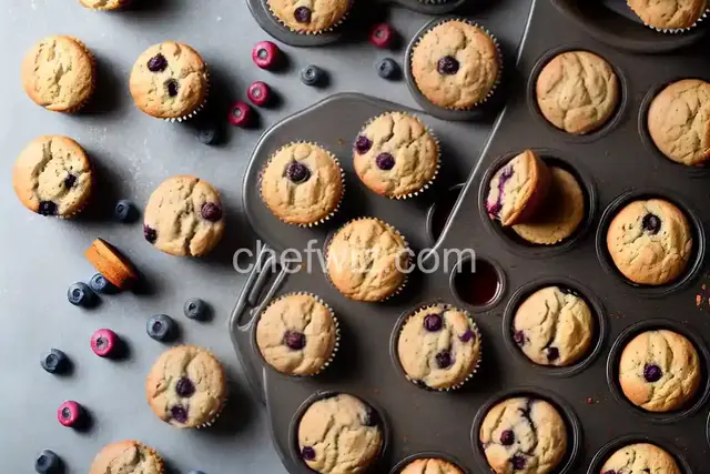 Cinnamon Blueberry Muffins