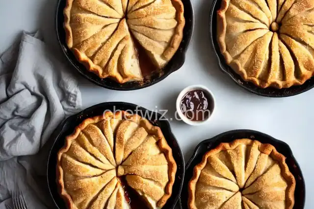 Cinnamon Bun Apple Pie
