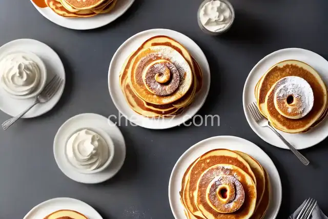 Cinnamon Bun Pancakes