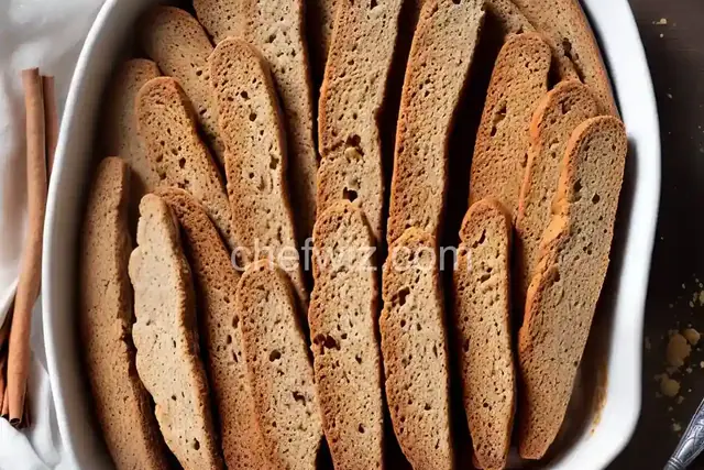 Cinnamon Hazelnut Biscotti