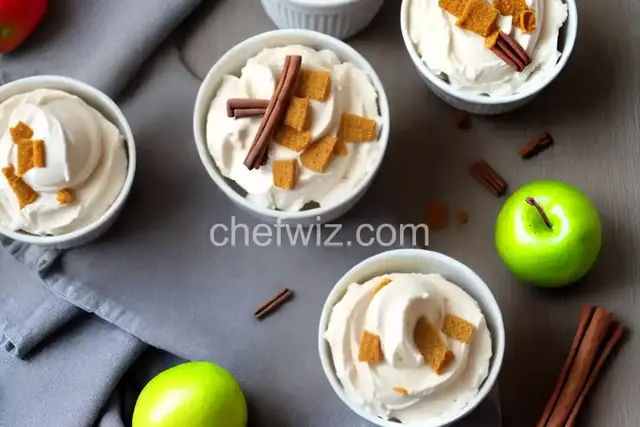 Cinnamon Pear Frozen Yogurt