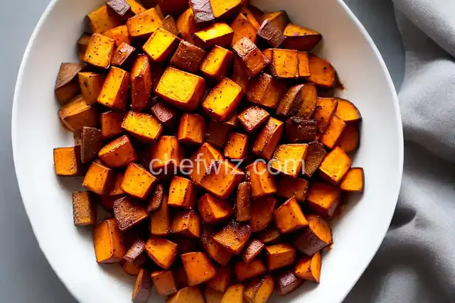 Cinnamon Roasted Sweet Potatoes