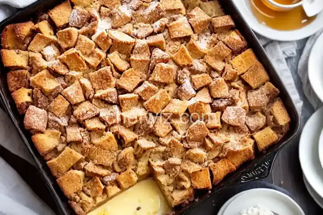 Cinnamon Roll Bread Pudding