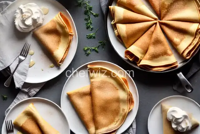 Cinnamon Roll Crepes