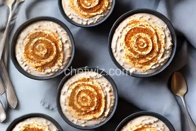 Cinnamon Roll Overnight Oats