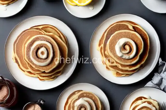Cinnamon Roll Pancakes