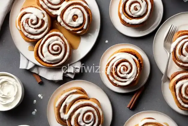 Cinnamon Rolls with Cream Cheese Glaze