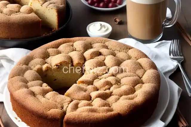 Cinnamon Sour Cream Coffee Cake
