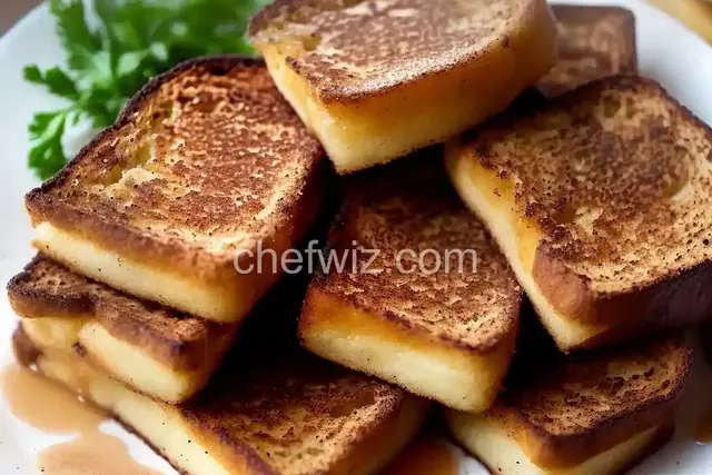 Cinnamon Sugar French-Style Texas Toast