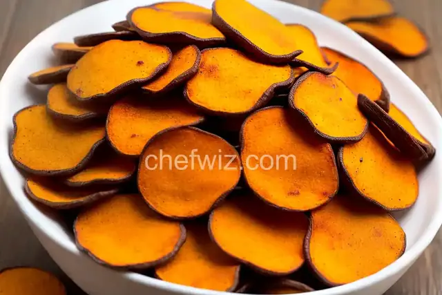 Cinnamon Sweet Potato Chips