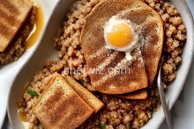 Cinnamon Toast Breakfast Quinoa