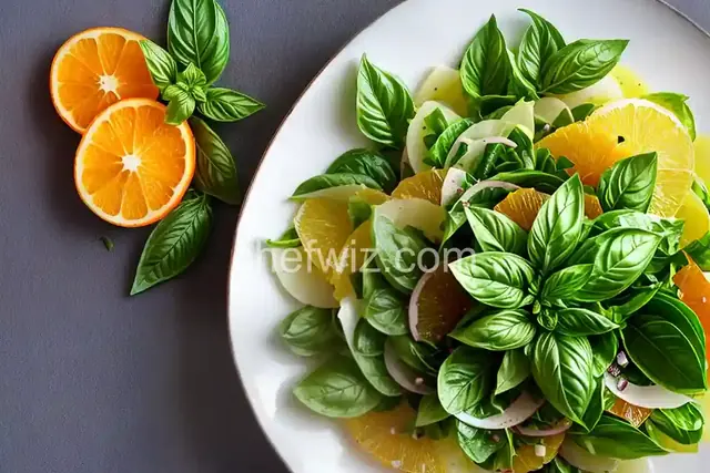 Citrus-Basil Vinaigrette