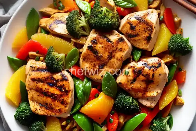 Citrus Chicken Stir Fry