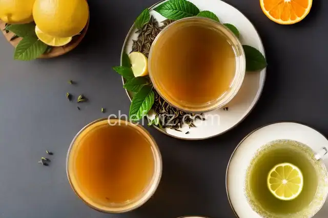 Citrus-Honey Green Tea