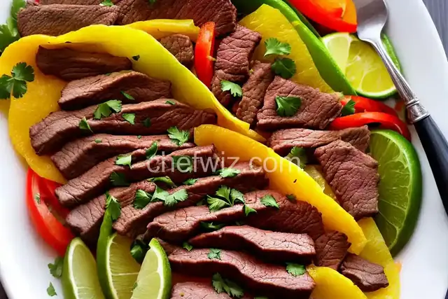 Citrus-Marinated Beef Fajitas