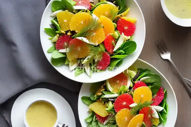 Citrus Salad with Fennel Vinaigrette
