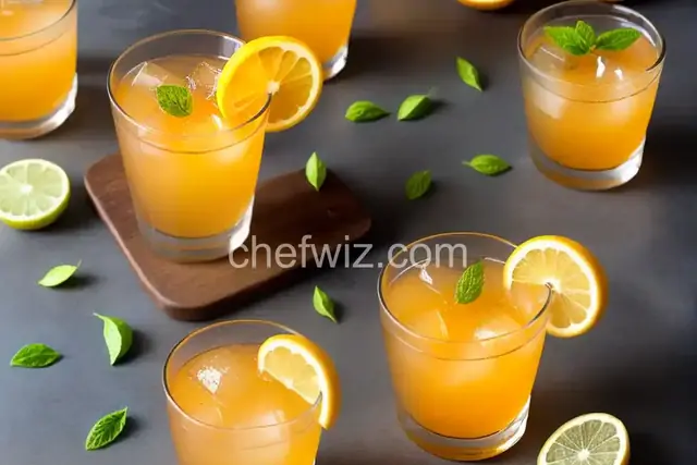Citrus–Irish Whiskey Punch