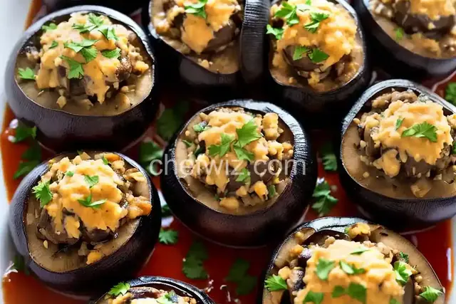 Clam-Stuffed Portobello Mushrooms
