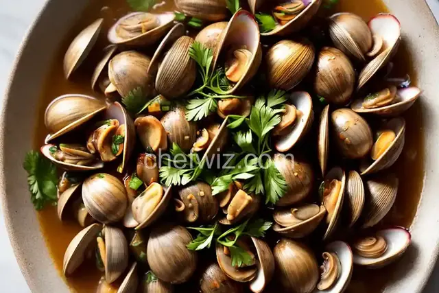 Clams in Oyster Sauce