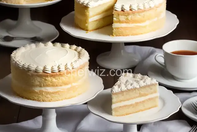 Clara's White German Chocolate Cake